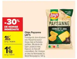 Carrefour LAY'S Chips Paysanne offre