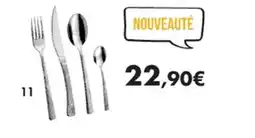 E.Leclerc Menagère 24 pièces Illusion en inox offre