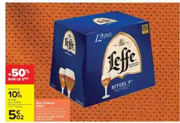 Carrefour LEFFE Bière d'Abbaye offre