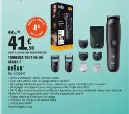 E.Leclerc Braun Séries 5 offre