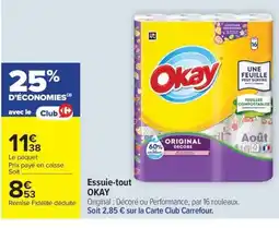 Carrefour OKAY Essuie-tout OKAY offre