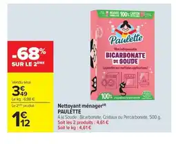Carrefour PAULETTE Nettoyant ménager offre