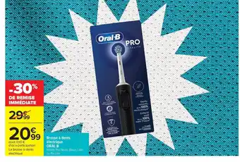 Carrefour ORAL B Brosse à dents électrique offre
