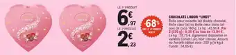 Chocolats lindor lindt