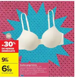 Carrefour TEX Soutien-gorge femme offre