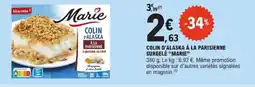 E.Leclerc Colin d'alaska à la parisienne surgelé marie offre