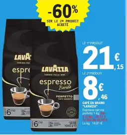 E.Leclerc Café en grains lavazza offre