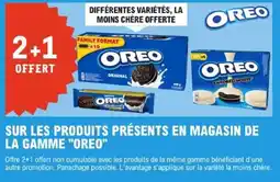 E.Leclerc Sur les produits présents en magasin de la gamme oreo offre