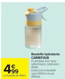 Carrefour CARREFOUR Bouteille hydratante offre
