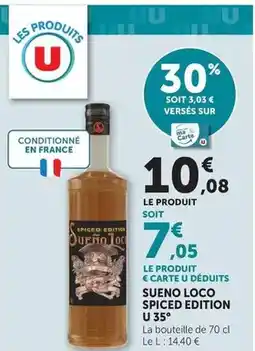 Hyper U U - sueno loco spiced edition 35° offre