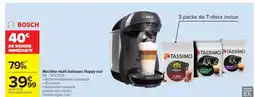 Carrefour BOSCH Machine multi-boissons Happy noir offre