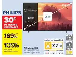 Carrefour PHILIPS Téléviseur LED offre