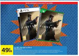 Carrefour Jeu 007: First Light sur PS5 ou Xbox Series X offre