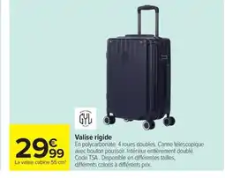 Carrefour Valise rigide offre