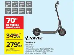 Carrefour NAVEE Trottinette offre
