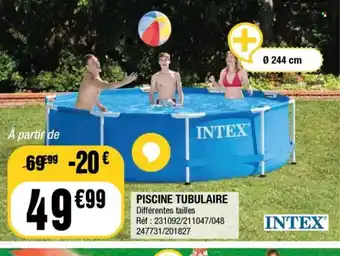 INTEX Piscine tubulaire