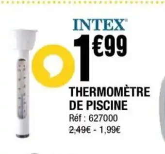 La Foir'Fouille INTEX Thermomètre de piscine offre