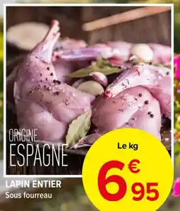Carrefour Market Lapin entier offre