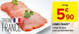 Carrefour Market Lomo frais offre