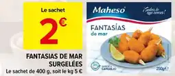 Carrefour Market Fantasias de mar surgelées offre