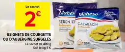Carrefour Market Beignets de courgette ou d'aubergine surgelés offre