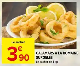 Carrefour Market Calamars à la romaine surgeles offre