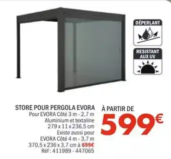 Store pour pergola evora