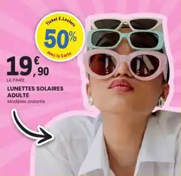 E.Leclerc Lunettes solaires adulte offre