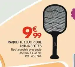 La Foir'Fouille Raquette electrique anti-insectes offre