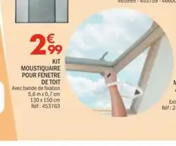 La Foir'Fouille Kit moustiquaire pour fenetre de toit offre
