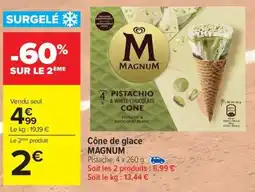 Carrefour Market Cône de glace magnum offre