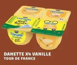 Carrefour Market Danette x4 vanille tour de france offre