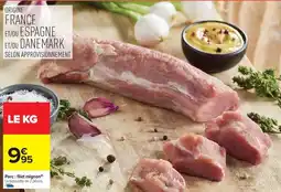 Carrefour Market Porc filet mignon offre