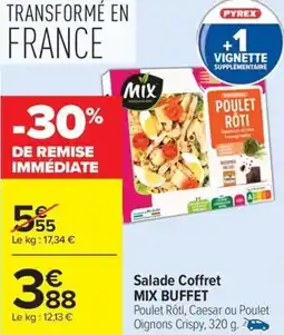 Carrefour Market Salade coffret mix buffet offre