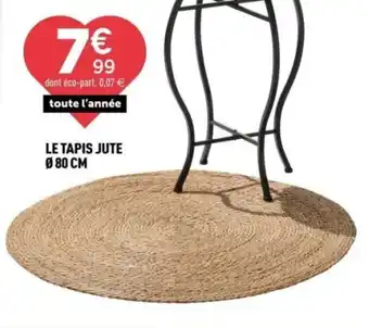 Le tapis jute