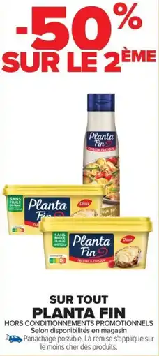Carrefour Market Sur tout planta fin offre