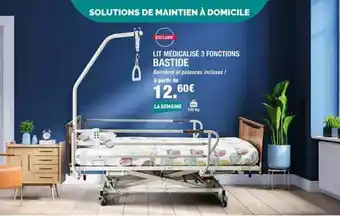 G20 Lit médicalisé 3 fonctions BASTIDE offre