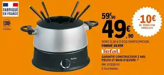 Fondue silver