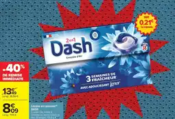 Carrefour Market Lessive en capsules dash offre