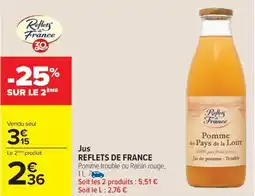 Carrefour Market Jus reflets de france offre