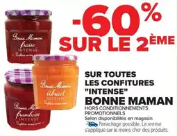 Carrefour Market Sur toutes les confitures intense bonne maman offre