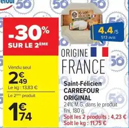 Carrefour Market Saint-félicien carrefour original offre