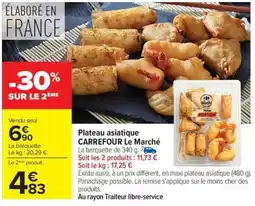 Carrefour Market Plateau asiatique carrefour le marché offre