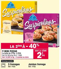 Croque Gel 9 mini pizzas offre