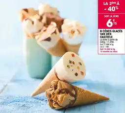 Croque Gel 8 cônes glacés van den casteele offre