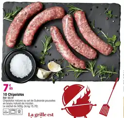 Croque Gel 10 chipolatas offre