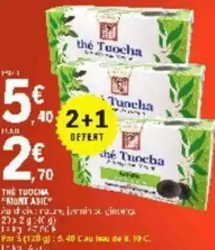 E.Leclerc Thé tuocha "mont asic" offre