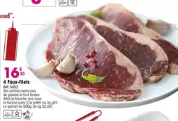 Croque Gel 4 faux-filets offre