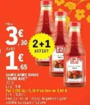 E.Leclerc sauce aigre douce offre