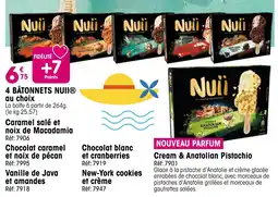 Croque Gel 4 bâtonnets nuii au choix offre